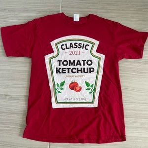 Ketchup T-Shirt size L for men